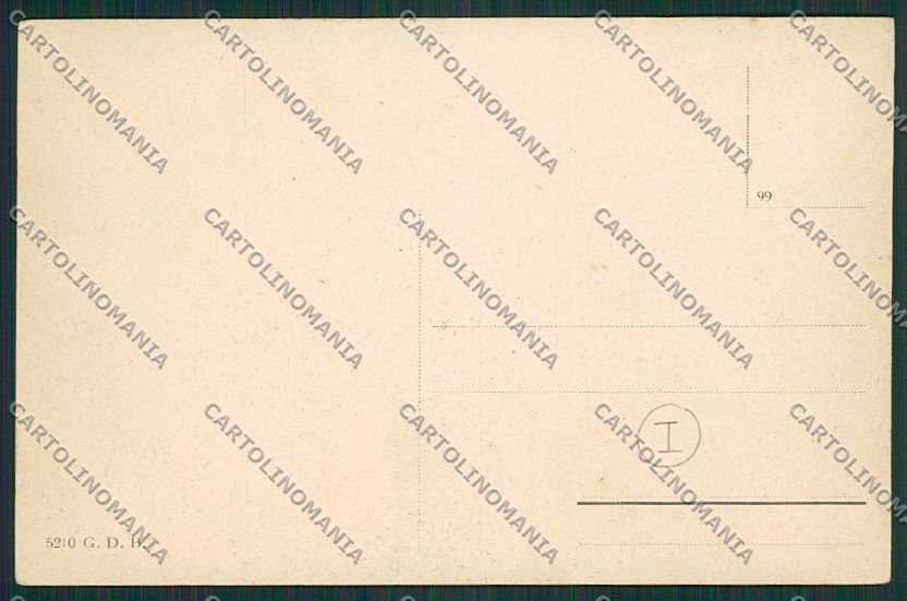 Brindisi Città Stazione Treno cartolina QQ4723 – retro