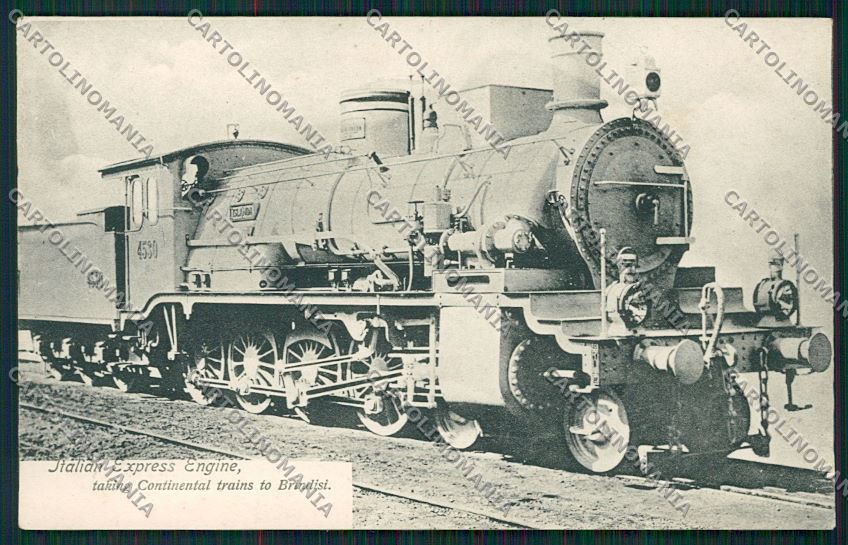 Brindisi Città Treno cartolina QQ4724 – fronte