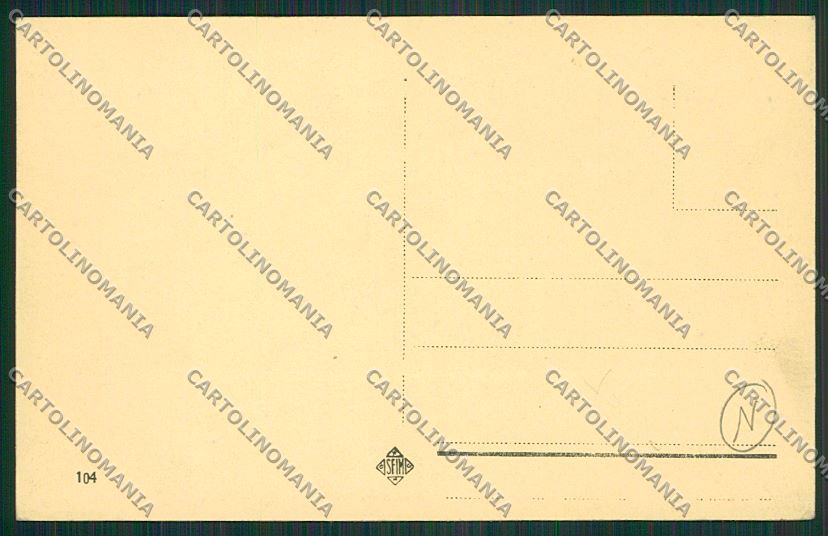 Brindisi Città Stazione Treno cartolina QQ4729 – retro