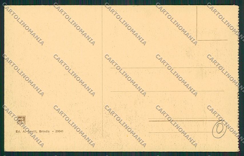 Brindisi Città Mercato cartolina QQ4730 – retro