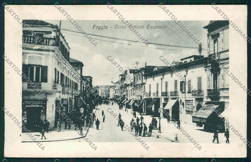 Foggia Città SCOLLATA cartolina QQ4731 – fronte