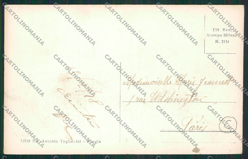 Foggia Città cartolina QQ4735 – retro