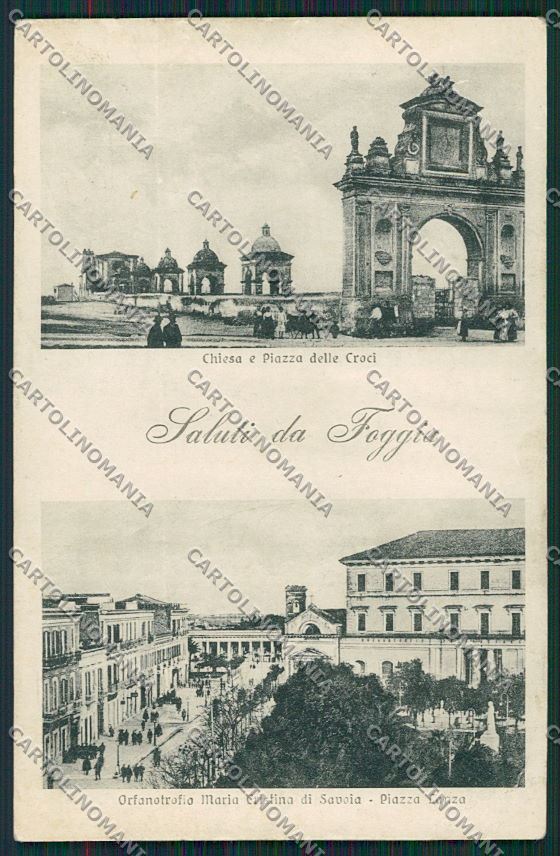Foggia Città Saluti da cartolina QQ4746 – fronte