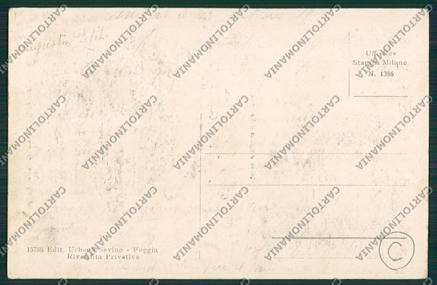 Foggia Città Saluti da cartolina QQ4746 – retro