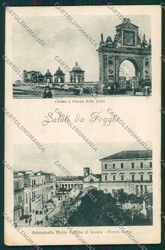 Foggia Città Saluti da cartolina QQ4747 – fronte