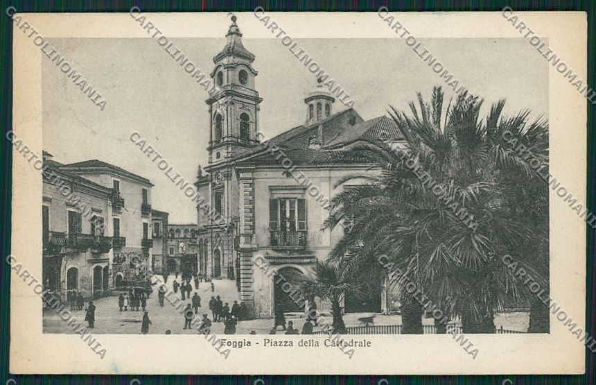 Foggia Città PIEGA cartolina QQ4748 – fronte