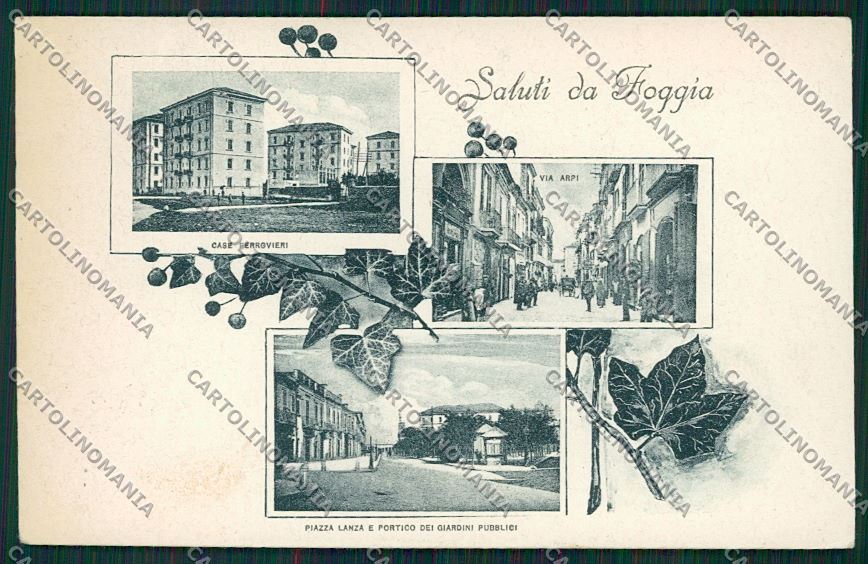 Foggia Città Saluti da cartolina QQ4752 – fronte