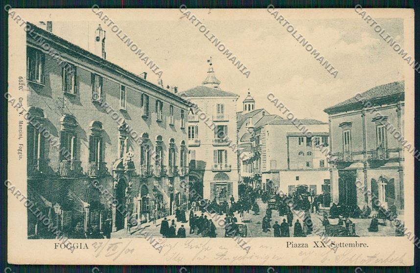 Foggia Città cartolina QQ4758 – fronte