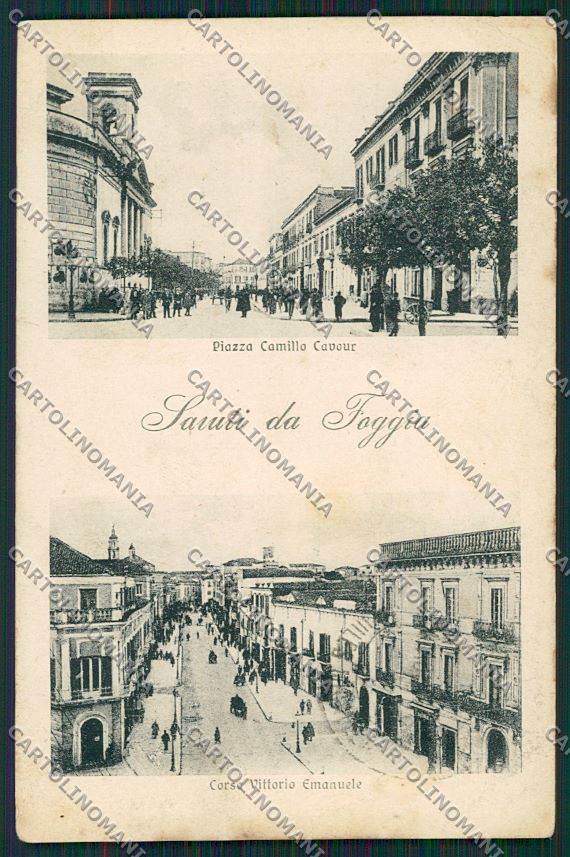 Foggia Città Saluti da cartolina QQ4766 – fronte