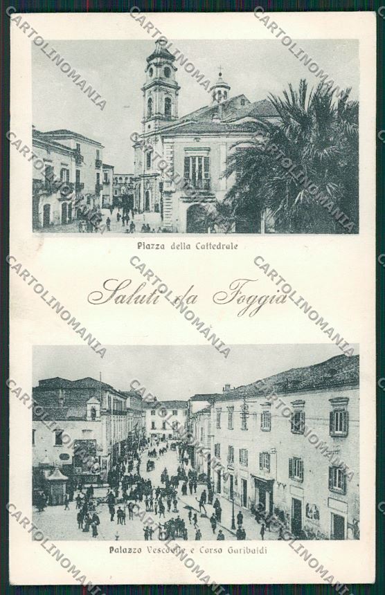 Foggia Città Saluti da cartolina QQ4769 – fronte