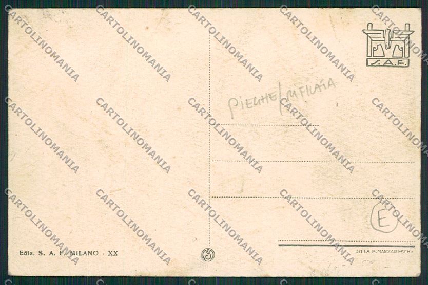 Foggia Città Saluti a Grande Velocità Treno PIEGHE RIFILATA cartolina QQ4788 – retro