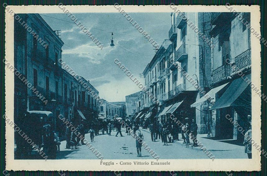 Foggia Città PIEGA cartolina QQ4813 – fronte