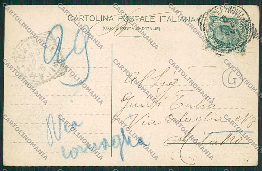 Foggia Città cartolina QQ4815 – retro