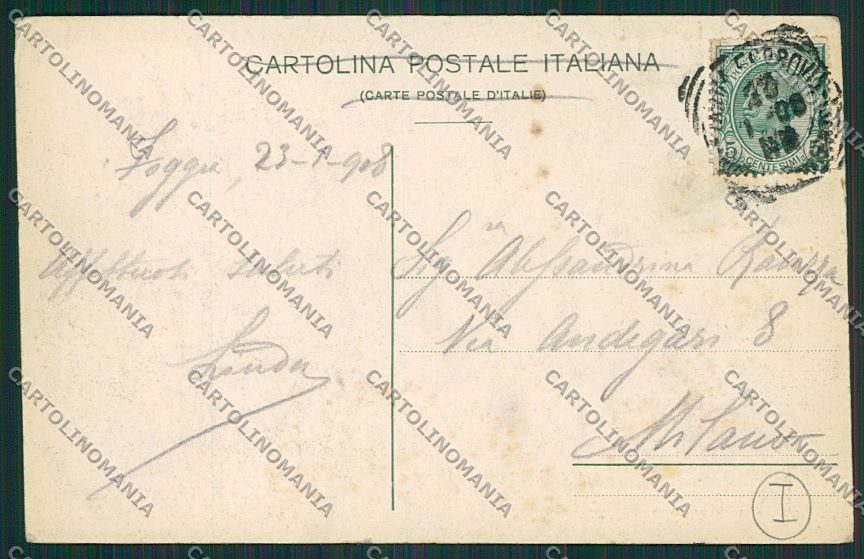 Foggia Città cartolina QQ4834 – retro