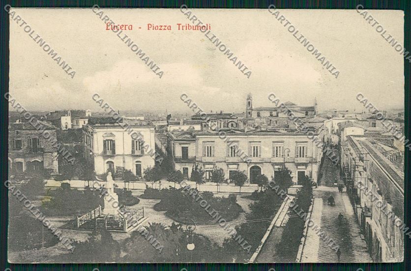 Foggia Lucera FORI cartolina QQ4863 – fronte