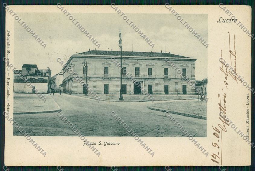 Foggia Lucera cartolina QQ4869 – fronte