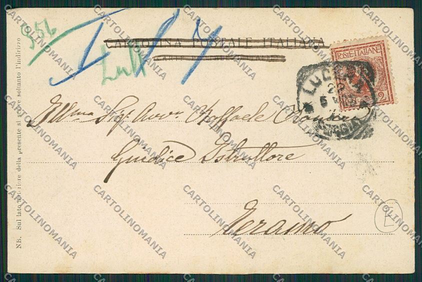 Foggia Lucera cartolina QQ4869 – retro