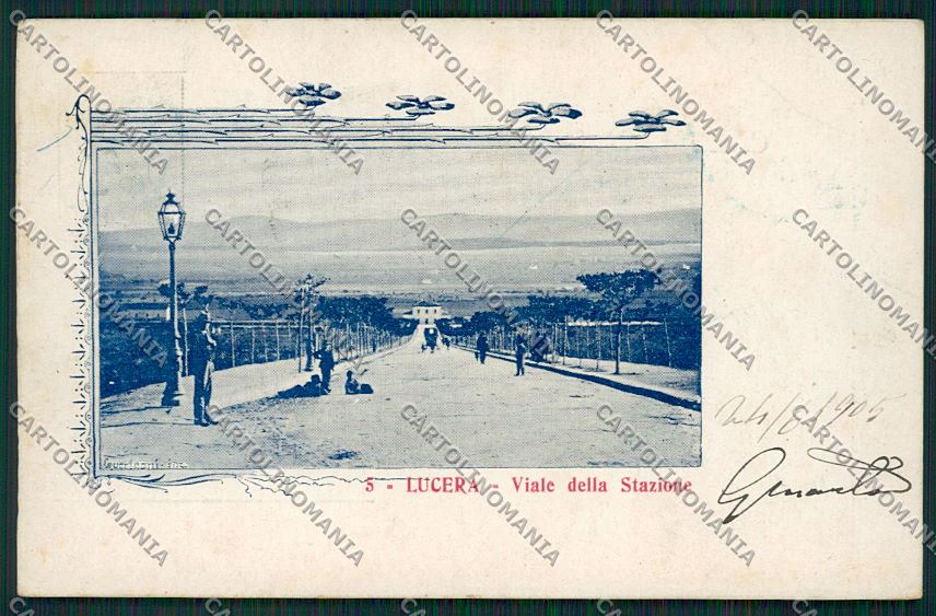 Foggia Lucera cartolina QQ4871 – fronte