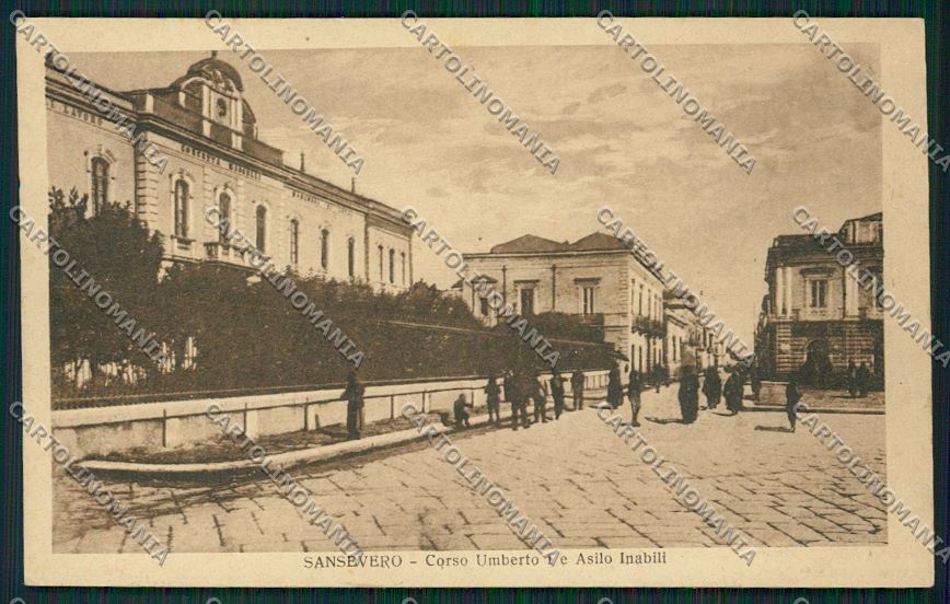 Foggia San Severo cartolina QQ4880 – fronte