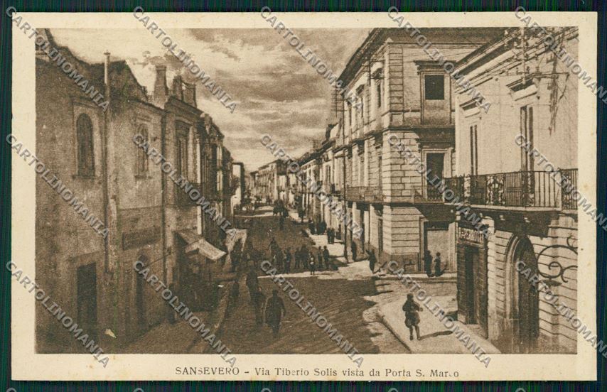 Foggia San Severo cartolina QQ4884 – fronte