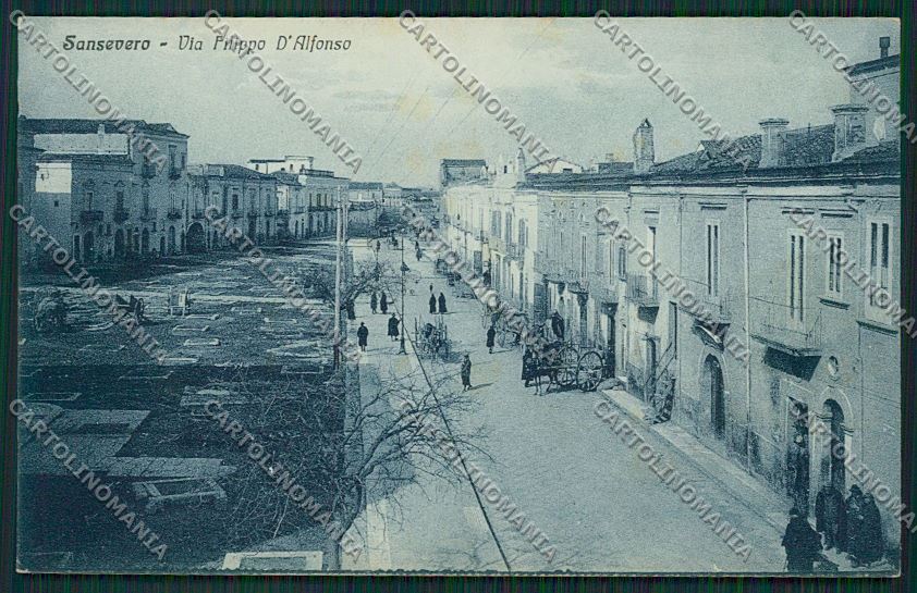 Foggia San Severo cartolina QQ4891 – fronte