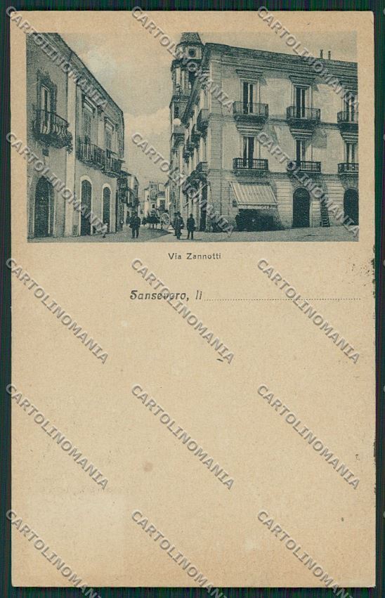 Foggia San Severo cartolina QQ4894 – fronte