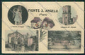 Foggia Monte Sant'Angelo PIEGA ABRASA cartolina QQ4905 – fronte