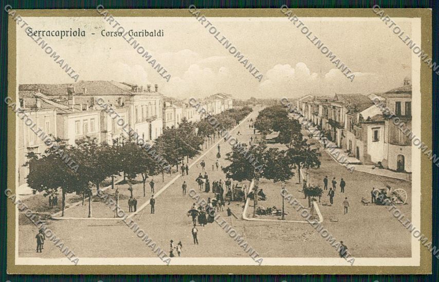 Foggia Serracapriola cartolina QQ4914 – fronte