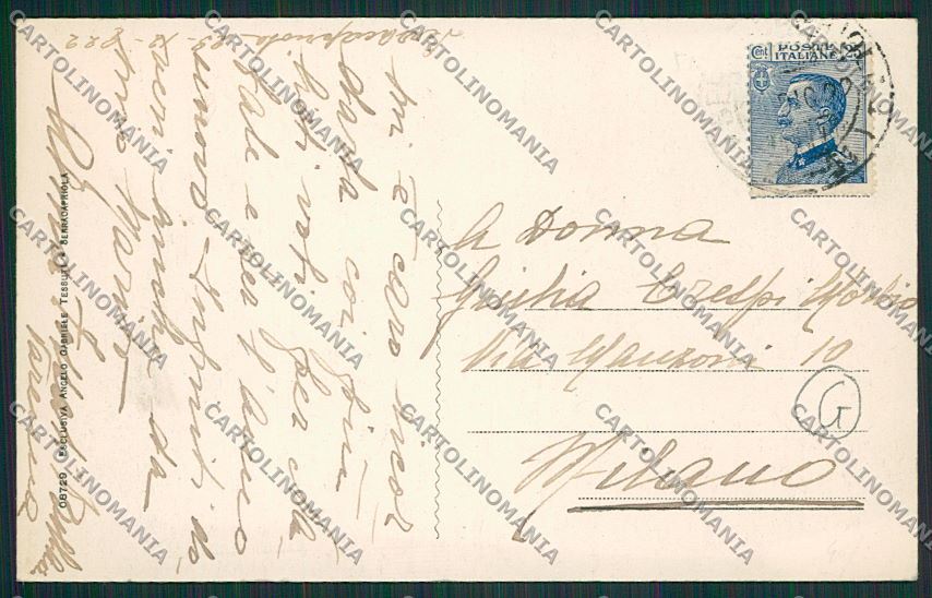 Foggia Serracapriola cartolina QQ4914 – retro