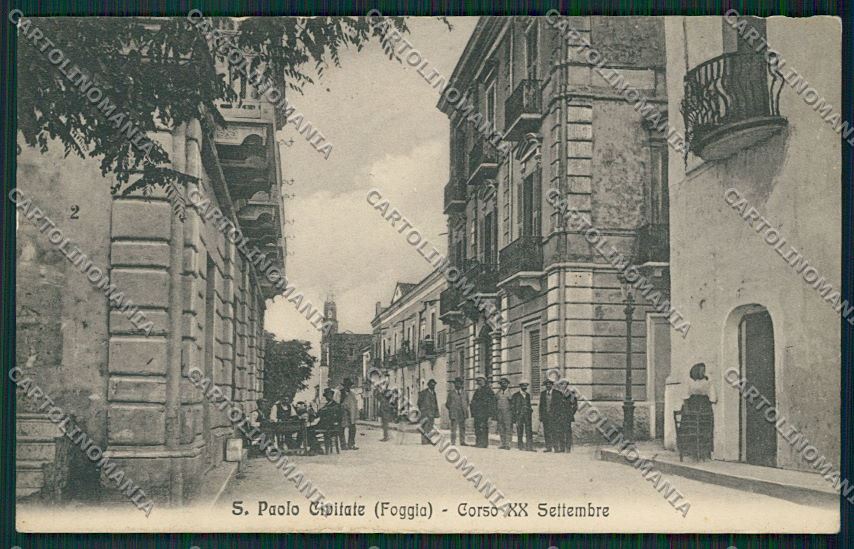 Foggia San Paolo Civitale cartolina QQ4918 – fronte