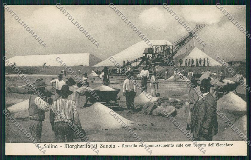 Foggia Margherita Savoia Saline cartolina QQ4920 – fronte
