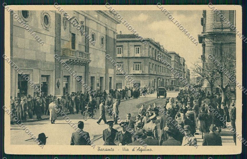 Taranto Città cartolina QQ4974 – fronte