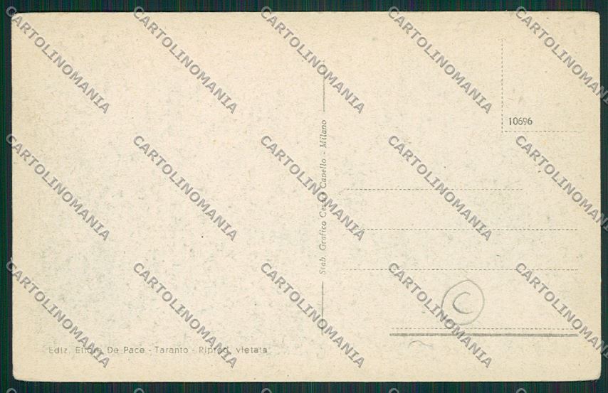 Taranto Città cartolina QQ4974 – retro
