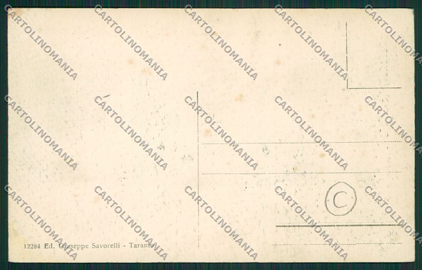 Taranto Città cartolina QQ4979 – retro