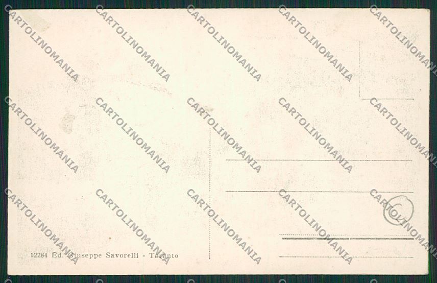 Taranto Città cartolina QQ4986 – retro