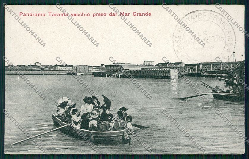 Taranto Città ABRASA cartolina QQ4989 – fronte