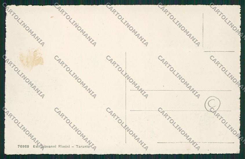 Taranto Città cartolina QQ4992 – retro
