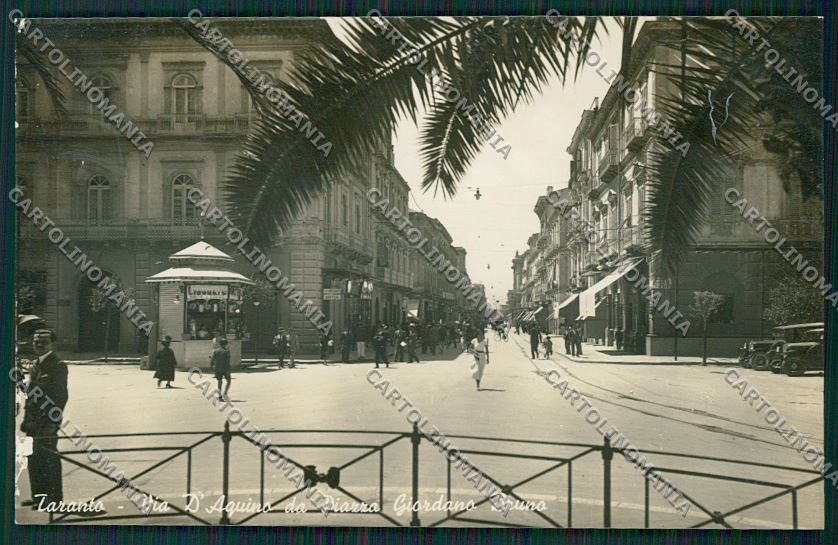 Taranto Città ABRASA Foto cartolina QQ5009 – fronte