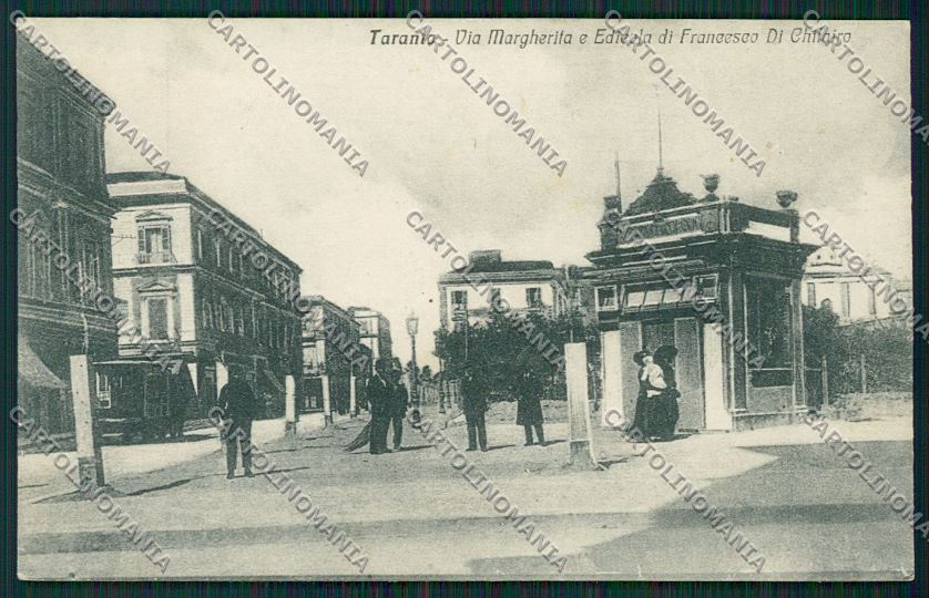 Taranto Città PIEGA cartolina QQ5025 – fronte