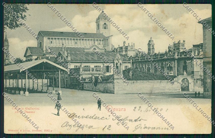 Novara città cartolina QQ5135 – fronte