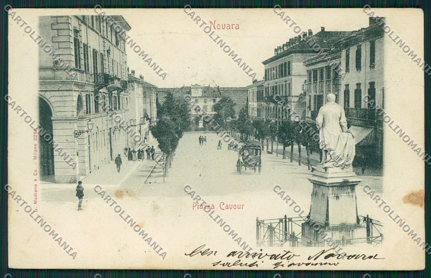 Novara città cartolina QQ5153 – fronte