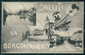 Novara Borgomanero Saluti da cartolina QQ5217 – fronte