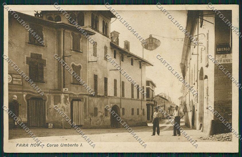 Novara Fara cartolina QQ5220 – fronte