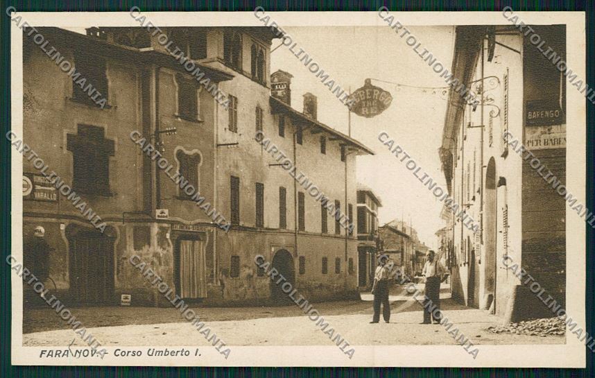 Novara Fara cartolina QQ5221 – fronte