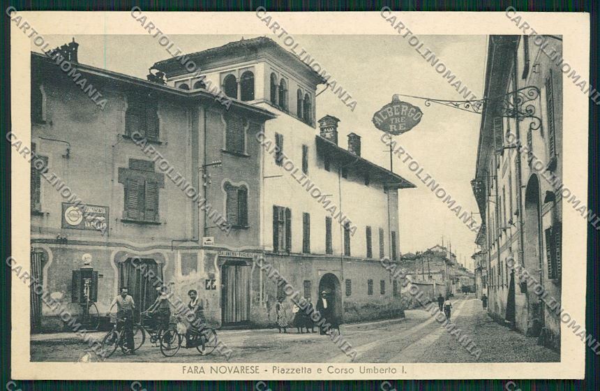 Novara Fara cartolina QQ5222 – fronte