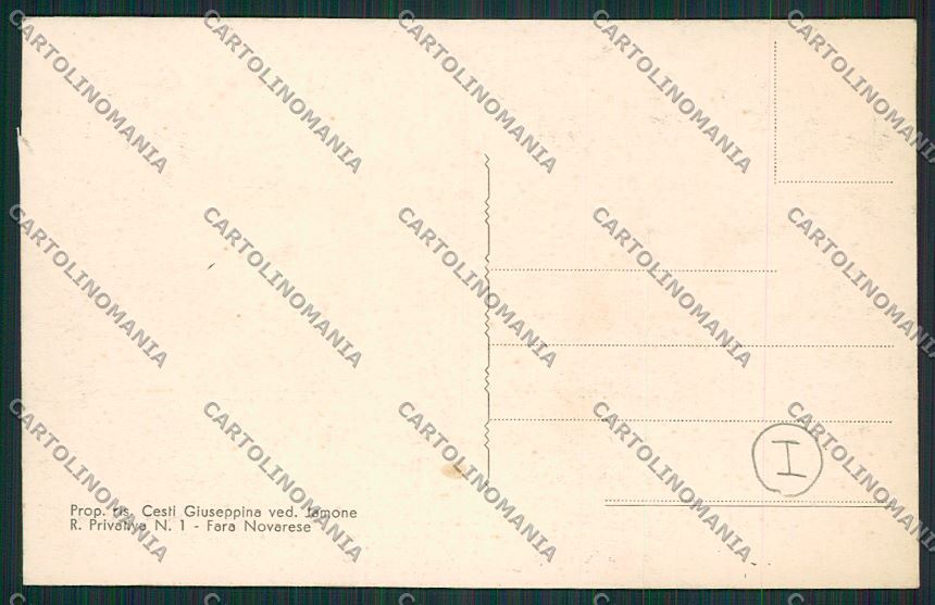 Novara Fara Farmacia cartolina QQ5223 – retro