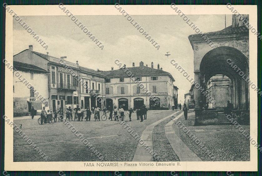 Novara Fara cartolina QQ5224 – fronte