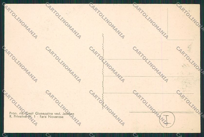 Novara Fara cartolina QQ5224 – retro