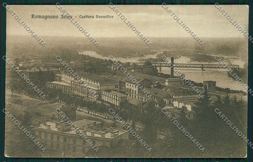 Novara Romagnano Sesia cartolina QQ5245 – fronte