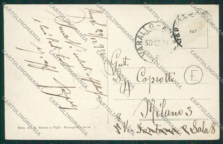 Novara Romagnano Sesia cartolina QQ5245 – retro